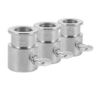 MAGICLULU 3 Pièces Boulon D'équilibre en Fer Argenté pour Fourchette à Viande Rôtissoire Pièces de Renfort, Installation Simple pour Accessoires de Barbecue Sécurisant la Cuisson