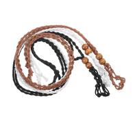 MAGICLULU 3 Pièces Collier Porte-pierres en Macramé Ajustable, Cage Tressée