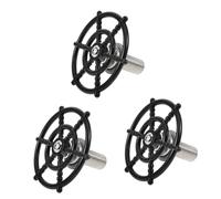 MAGICLULU 3 Pièces Laveuse De Coupelles Haute Pression Rinceur De Verre Pour Évier Machine De Nettoyage De Verre Évier Rinceur De Tasse Ustensiles De Cuisine Rince-verre Black Plastique