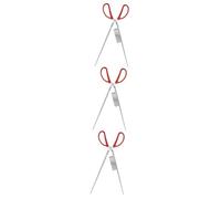 MAGICLULU 3 Pièces Pince à Crabe Multifonction Acier Inoxydable Outil Dérapant pour Attraper Écrevisses et Poissons Extérieur pour
