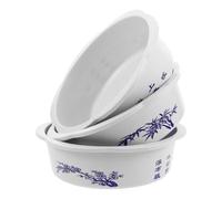 MAGICLULU 3 Pièces Pot de Fleur hydroponique Pot de Fleur de nénuphar Bol Pot de Lotus Culture hydroponique décoration de Jardin Pot à Fleurs de Lotus Bol à bonsaï Fleur de Lotus Plastique
