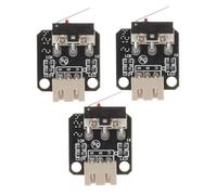 MAGICLULU 3 pièces Printer End Stop Module Compatible With Ender Printer Parts Mechanical Limit Switch For Precise Printing