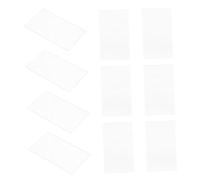 MAGICLULU 30 Pièces Acrylic Place Cards Transparent Name Tags For Table Setting Blank Plates DIY Seating Cards For Weddings Birthdays Events