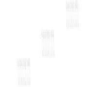 MAGICLULU 30 Pièces Fournitures De Nettoyage Pour Bébé Brosse De Nettoyage Pour Bébé Brosse De Nettoyage De Paille Brosse à Paille En Acier Inoxydable Blanche De le De Fer Biberon