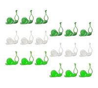 MAGICLULU 30pcs Clips Autocollants pour Plantes Grimpantes en Plastique, Fixation sans Trace pour Câbles et Vignes, Support Mural Espace Gainé pour Décoration Intérieure