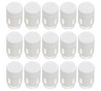 MAGICLULU 30pièces Lot de Mini Fioles Verre Transparent avec Bouchons et Scellés Étanches Flacons Petits Vides pour Échantillons Liquides Poudre Lyophilisée et Usage Laboratoire