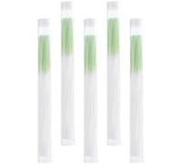 MAGICLULU 350 Lingettes Nettoyantes pour Trous de Piercing d'Oreille Kit de Nettoyage 350 Pièces 70 Lingettes Renforcées Vertes par Tube Nettoyant Pratique pour Soins Après Piercing,