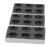 MAGICLULU 3pièces Plaques De Réaction Porcelaine pour Laboratoire pour Tests Chimiques Et Recherches Biologiques Lot