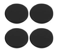 MAGICLULU 4 Bouchons de Vidange en Silicone Noir pour Congélateur, Lot de 4, Étanchéité Facile et Élasticité, Accessoires Pratiques pour Entretien Domestique du Congélateur