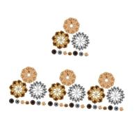 MAGICLULU 4 Ensembles Décoration De Couronne De Noël Décoration d'arbre De Noël Guirlande De Verdure Décoration De Noël Bougies sans Flamme Scintillement du Couvercle Fruits 35 pièces * 4