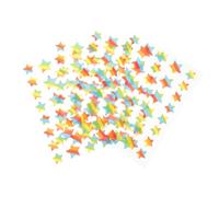 MAGICLULU 4 Feuilles De Patch Anti- De Maquillage Hydrocolloïde Coloré De Forme Spéciale Imperméable Et Respectueux De La Peau 36 Étoiles Colorées 4Pcs Patchs De De