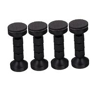 MAGICLULU 4 Pièces Butoirs Réglables pour Cadre de Lit Stabilisateur Secousse pour Mur Outils de Fixation de Lit Accessoires pour Mobilier
