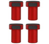 MAGICLULU 4 Pièces Cheville D'établi de Menuisier en Alliage D'aluminium | Réutilisable, Fixation Ferme et Antidérapante, pour Bois et Workbench, Accessoire Non Destructif