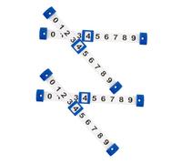 MAGICLULU 4 pièces Compteur de Score pour Babyfoot Indicateur de Points Plastique Compatible Tables de Football de Table Standard Haute Visibilité et Résistant pour Jeux de Football