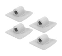 MAGICLULU 4 Pièces Kayak Motor Bracket Buckle Plastic Mount for Canoe Outboard Inflatable Boats Holes Stable Locking Accessory