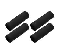 MAGICLULU 4 Pièces Lot Poignées Mousse Canne Anglaise Antidérapantes Confortables Housses de Rechange Souples pour Support Canne Marche et Déambulateur Manchons Coussinets Ergonomiques