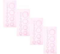 MAGICLULU 4 pièces Moule à Quilling Papier Abs pour Loisirs Créatifs Outils Pratiques pour Modèles Garçon Fille et Adultes Kit Bricolage Fleurs et Animaux