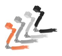 MAGICLULU 4 pièces Outil Multifonction Guitare Enrouleur Cordes Coupe-cordes Extracteur Broches pour Acoustique Électrique Basses Accessoires Pratiques Abs et Métal