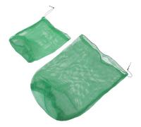 MAGICLULU 4 Pièces Paquet de Filets de Pêche Pliables en Nylon Léger et Résille pour Camping, Grosse Capacité, Facile à Nettoyer, Rangement des Poissons en Plein Air