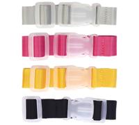 MAGICLULU 4 Pièces Sangles à Bagages pour Valises en Polyester Léger et Portable Boucles Réglables pour Fixation Sécurisée Lors de Voyages
