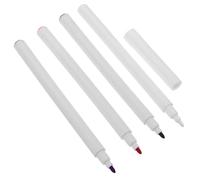 MAGICLULU 4 pièces Stylo de Tatouage Couleurs Blanc Noir Rouge Marqueur de Positionnement Peau Feutre Fin Marqueur Indélébile pour Sourcils Lèvres et Contour des Yeux Adapté pour Tatouages
