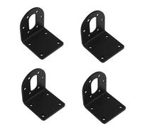MAGICLULU 4 pièces Support de Fixation pour Moteur Réducteur Dc Équerre Plate Robuste pour Maintien Stable des Petits Moteurs Accessoire pour Assemblage et Fixation Lot