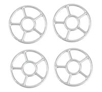 MAGICLULU 4 Pièces Support Pour Casserole De Lait Diffuseur Pour La Maison Pot Diffuseurs Domestiques Wok Adaptateur Pour Cuisinière à Gaz Grille De Cuisinière à Gaz Tampon De Zinc