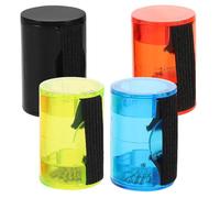 MAGICLULU 4 Pièces Ukulele Finger Shakers Set Plastic Hand Percussion Instruments For Bands And Performances Compact And Music Accessories For Guitar Banjo