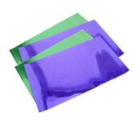 MAGICLULU 4 pièces Vinyle Transfert Thermique Lumineux Vert Bleu pour T-shirts DIY Feuilles Sublimation Glow In The Dark Résistant et Confortable