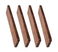 MAGICLULU 4 Planches de Bois Dur en Noyer Massif 20x5x1 Cm Lot de 4 Blocs pour Sculpture et Travail du Bois, Planches Artisanales pour Projets Créatifs, Matériaux Décoratifs et Pratiques