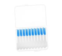 MAGICLULU 40 Pièces Brossette Interdentaire Brosse à Dents Conique Domestique Oral Cure-dent Nettoyage Cône Dents Outil Espace Compact Prendre Blue Gel De Silice