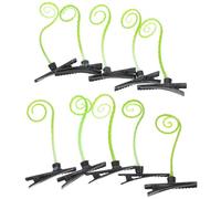 MAGICLULU 40pcs Pinces à Cheveux en Fer et Plastique pour Coiffure Polyvalente, Clips Adorables Fête du Nouvel An et Saison de Printemps