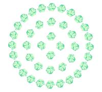 MAGICLULU 450 Pièces Glace Simulée Cubes De Glace Réutilisables Congélateur Écrasé Glaçons Brillants Cube De Faux Fausse Pilée Glaçons Non Fondants Lionceau Petit Acrylique Green