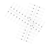 MAGICLULU 48 Bâtonnets Magnétiques pour Manucure Diy, Planche à Ongles Gel Échantillons de Couleurs Fidèles, Carte D'entraînement pour Nail Art, Pratique en Salon Domicile, Accessoire