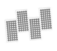 MAGICLULU 4feuilles Film Réfléchissant pour Marquage De Points Appareil De Numérisation Marqueur Réfléchissant Facile à Utiliser Coller