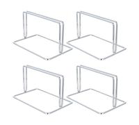 MAGICLULU 4pièces Supports De Cloison De Bureau Supports Stables Et Non-déformables pour Séparation De Bureau Baffle Et Cloison pour Salles Examen Et Espaces De Travail