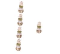 MAGICLULU 5 Ensembles Artisanat Bricolage Petit Récipient Coquillage Naturel Oursin Décorations Base De Bonsaï Gamin Pot Récipient À Fleurs Décoration Intérieure Coquille 5 Pièces * 5