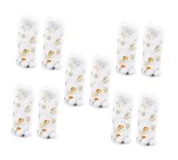 MAGICLULU 5 Ensembles Couvercle De Bouteille De Vin Piscine Couverture De Bouteille De Vin De Flocon De Neige Decoration Table Noel Decoration Noel Table Manchon De 2 Pièces * 5