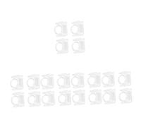 MAGICLULU 5 Ensembles Support De Crochet Rotatif Canne À Pêche Salle De Bains Crochets De Tringle À Rideau pour Mur Support De Tringle À Rideau Adhésif Abdos 4 Pièces * 5