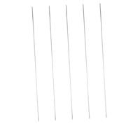 MAGICLULU 5 Pièces Aiguille Appât Ver Acier Inoxydable Aiguille Creuse pour Montage Rapide Outil Rigging pour Carpe avec Maintien Sûr des Appâts