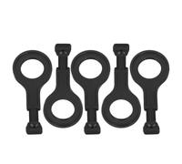 MAGICLULU 5 Pièces e Boîte à Appâts en Plastique Noire Résistante à l'abrasion Verrouillage Sécurisé pour Station D'appât, pour Restaurants et Inspections
