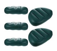 MAGICLULU 5 Pièces Coussin Gonflable de Siège pour Kayak en PVC | Inflation Rapide, Usage en Kayak et Mer, Confort Solide, Format Portable, Coloris Vert Foncé