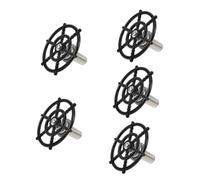 MAGICLULU 5 Pièces Laveuse De Coupelles Haute Pression Ustensiles De Cuisine Évier Verre Rinceur Lave-tasses Pour Évier Rinceur De Verre Pour Rince-verre Black Laiton