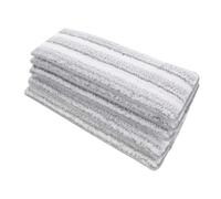 MAGICLULU 5 Pièces Lingettes de Nettoyage Réutilisables en Microfibre pour Sols, Têtes de Rechange Auto-adhésives Lavables, Haute Absorption pour Carrelage et Divers Types de Sols