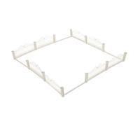 MAGICLULU 5 Pièces Modèle De Balustrade Rétro Figurines d'halloween Petite Palissade Clôture Miniature Porte Miniature Petite Clôture Décor De Clôture Mini Palissade Abdos Blanche