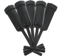 MAGICLULU 5 Pièces Outil de Douille G9 en Plastique Noir | Montage et Retrait sans Outil, pour Abat-jour en Verre, Installation D'éclairage à Maison