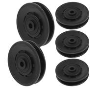 MAGICLULU 5 Pièces Protecteur de Poulie pour Équipement de Gym, Manchon Pa6 | Installation Facile, Compatibilité Polyvalente, Protège la Roue, Prolonge la Durée de Vie, Fournitures Sportives