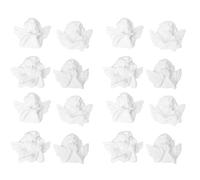 MAGICLULU 50 Pièces Breloque Plate en Résine Ange Baroque Rétro | Blanc, Dos Plat et Forme Créative, Décoration de Surface, pour Coque de Téléphone et Loisirs Créatifs Style Aléatoire