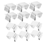 MAGICLULU 50 Pièces Clips pour Guirlandes Lumineuses Extérieur Crochets Robusts et Réutilisables pour Décoration Noël Pinces Petites pour Lumières de Fête Fixation Sécurisée et