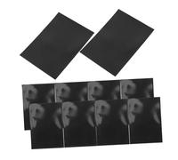 MAGICLULU 50 Pièces Porte-Cartes Uni Givré Sleeve De Cartes à Commerce Pochettes Rigides pour Cartes Pochettes pour Cartes Étuis pour Cartes à Collectionner Manche Cpp Black